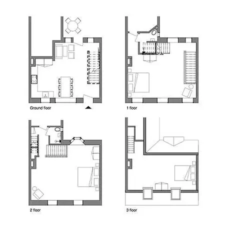 Διαμέρισμα Unique House W. 4 Floors *